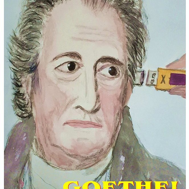 Cover Phantastische Miniatur Band 10a "Goethe!"