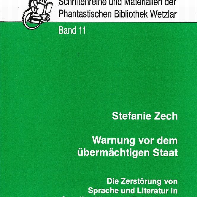 Cover Schriftenreihe und Materialien Band 11 "Warnung vor dem übermächtigen Staat