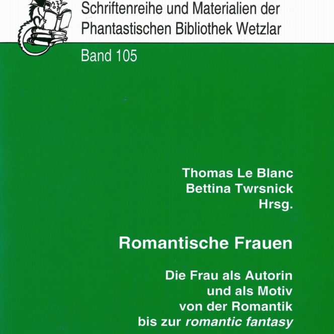 Cover Schriftenreihe und Materialien Band 105 "Romantische Frauen"