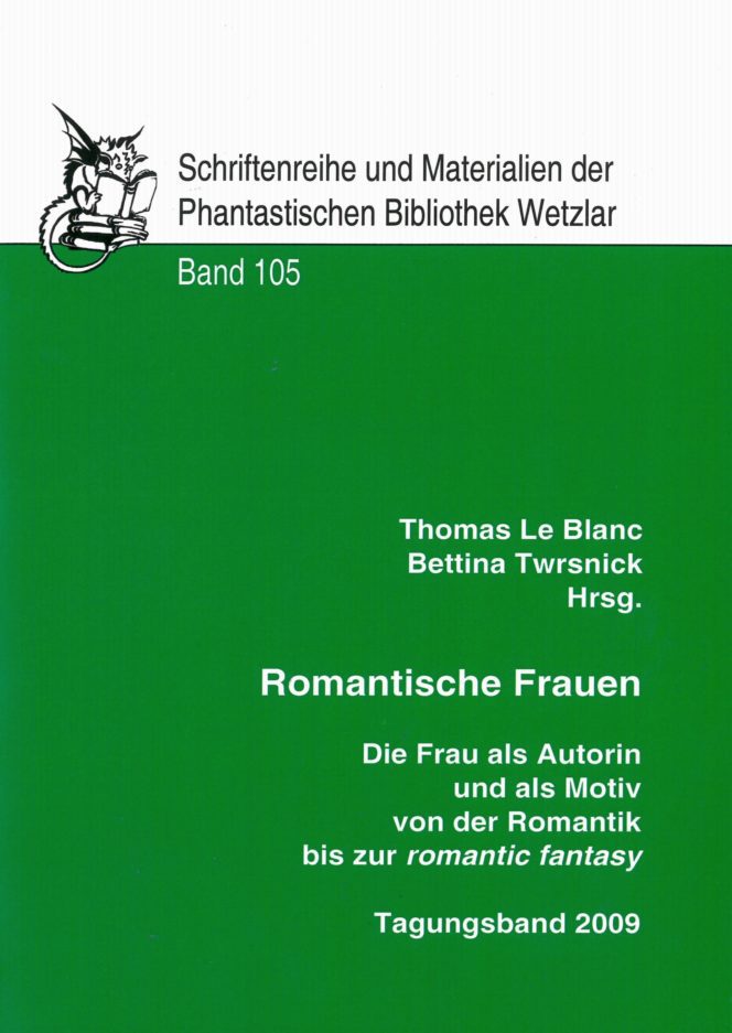 Cover Schriftenreihe und Materialien Band 105 "Romantische Frauen"