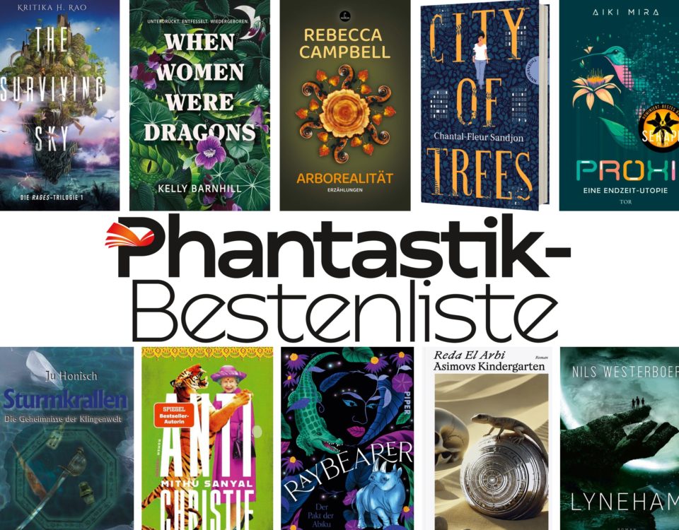 Buchcover der Top10 der Phantastik-Bestenliste 05/25