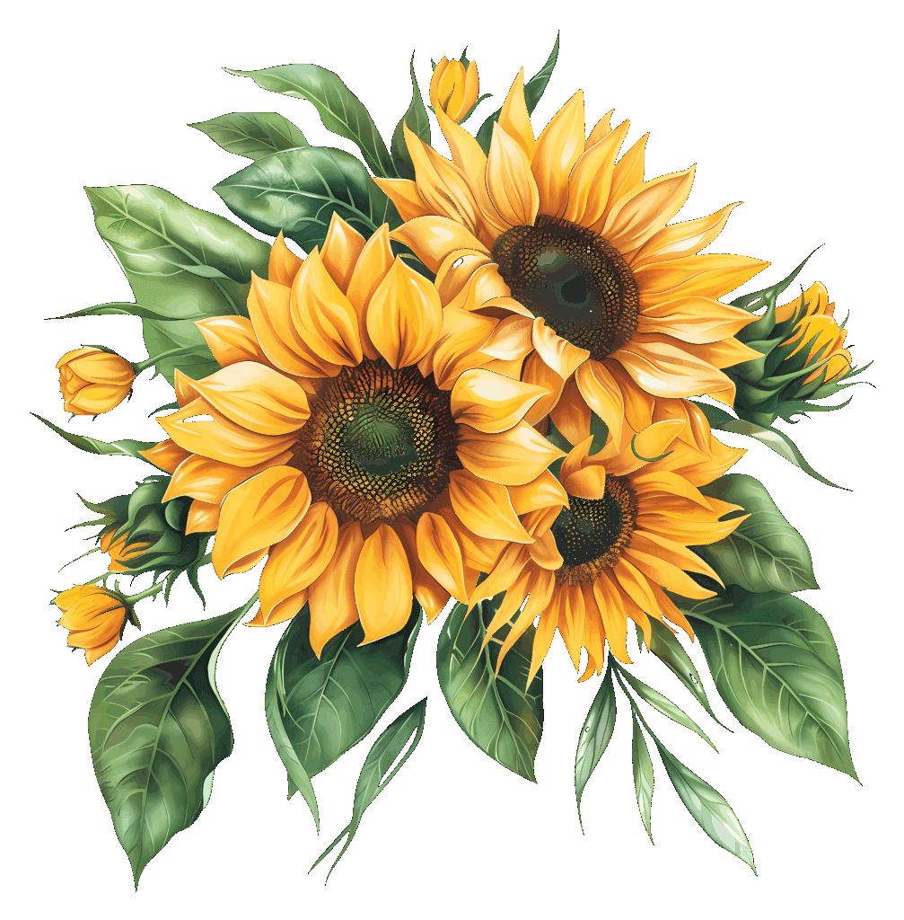 Sonnenblumenbouquet