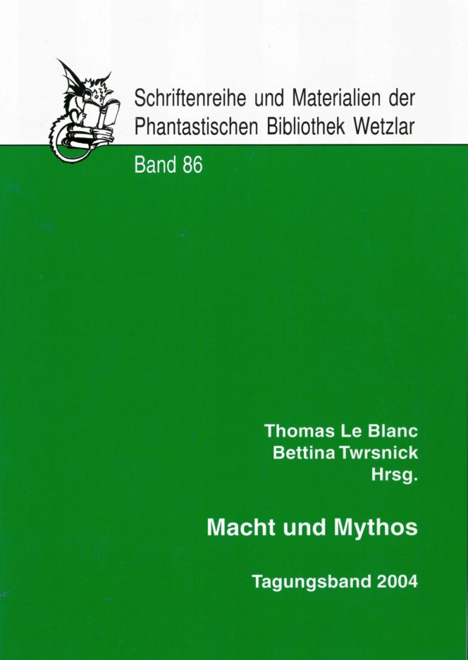 Cover Schriftenreihe und Materialien Band 86 "Macht und Mythos"