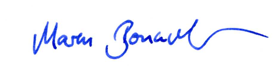 Unterschrift Maren Bonacker