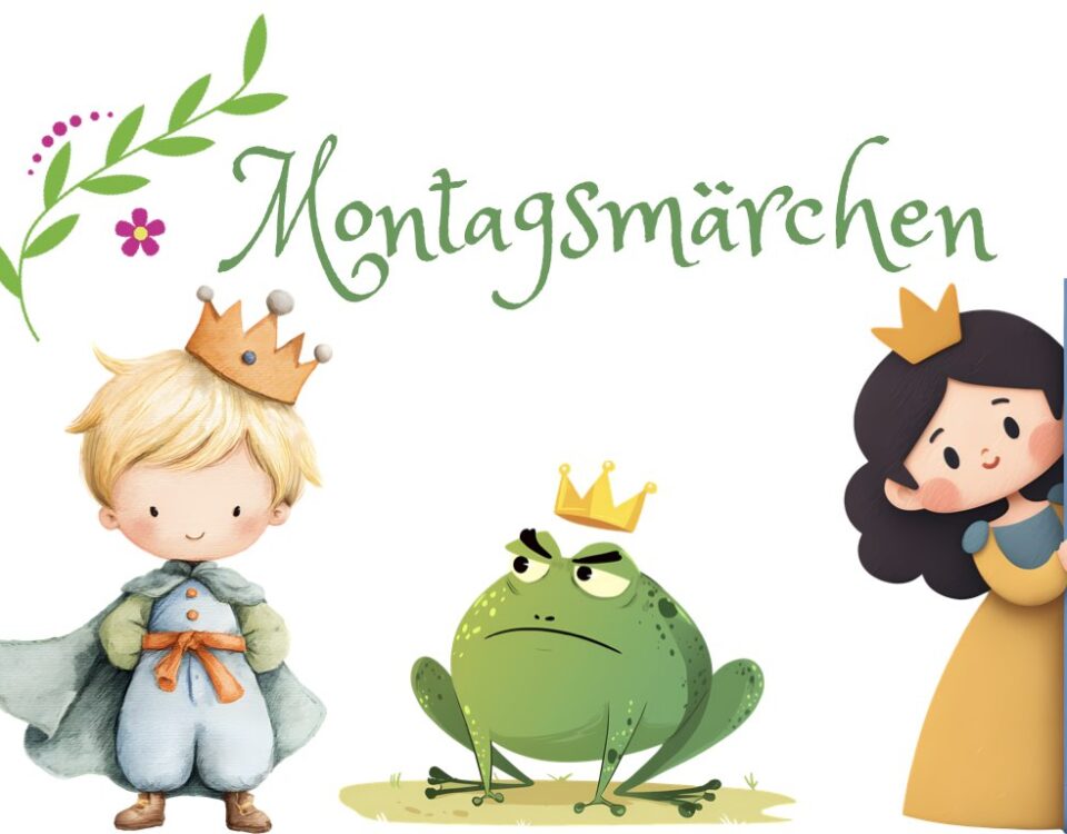 Ein kleiner Prinz und eine kleine Prinzessin ... Da darf auch der Frosch nicht fehlen!