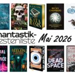 Cover der Top 10 der Phantastik-Bestenliste: Barbara Tapasco: Unter den Eiben (Totechöpfli), T.S. Orgel: Deadly Ever After (Heyne), R.F. Kuang: Katabasis (Eichborn), Becky Chambers: Und hoffentlich zu lernen... (Carcosa), Walter Moers: Qwert (Penguin), Aiki Mira: Denial of Service (Fischer Tor), ), Marie Meier: Seelengrube – Der letzte Schlüssel Band 1 (tredition), Monika Kim: Das Beste sind die Augen (Kiepenheuer & Witsch), Kali Wallace: Dead Space (Heyne), Cameron Sullivan: Red Winter (Fischer Tor)