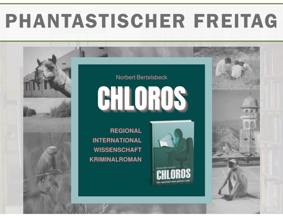 Poster mit Cover zu "Chloros" von Norbert Bertelsbeck"