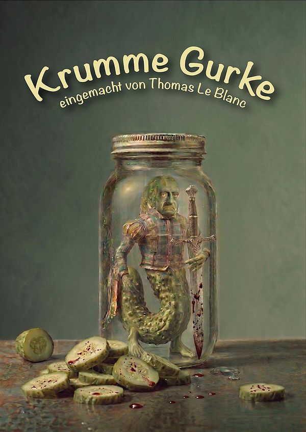 Cover Phantastische Miniaturen Band 104, Titel: "Krumme Gurke"